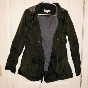 Army green jacket